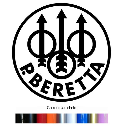Beretta sticker vinyle - ,
