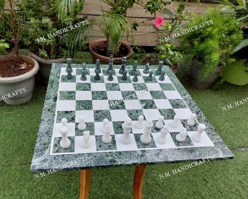 Jeu échecs marbre - jeu, d'échecs