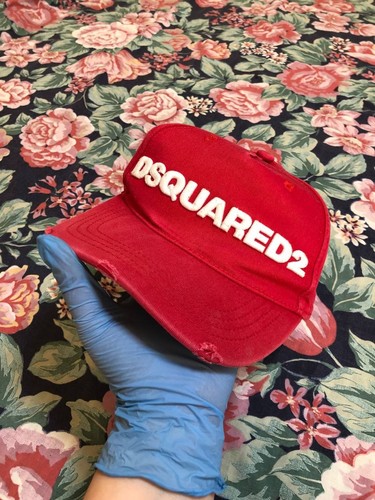Dsquared2 red baseball - red, cap
