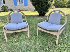 Lot De 2 Fauteuil Argos Baumann vintage