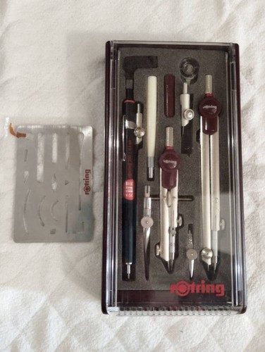 Rotring drafting compass set - rotring,