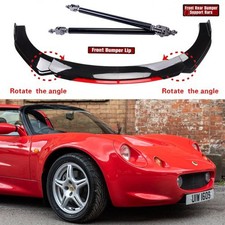 Front Bumper Lip Gloss Black +