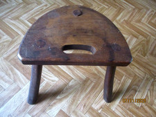 TABOURET DE TRAITE ANCIEN /ART POPULAIRE/COLLECTION