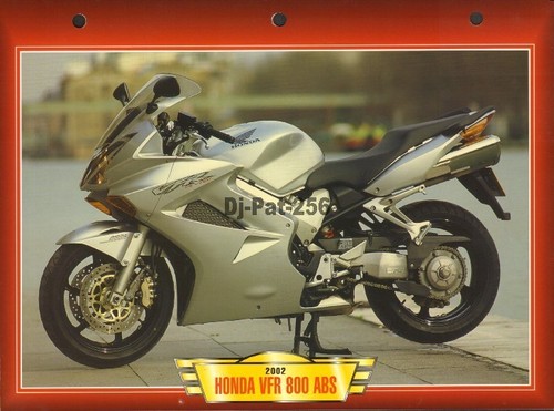 Fiche moto honda vfr 800 - honda,