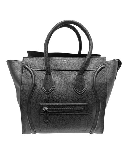 Mini sac cuir veau - mini, noir