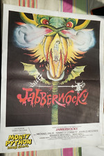 AFFICHE VINTAGE XX° MONTY PYTHON JABBERWOCKY LEWIS CAROLL FERRACCI EROTICA 1977