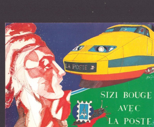 Locomotive train tgv postal - tgv,