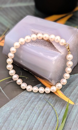 Bracelet perles avec - avec, le
