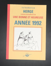 HERGE - TINTIN - CARTE DE