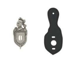 Cuirasse argentee avec cuir - cuirasse,