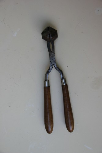 Fer friser ancien en - fer, ancien,