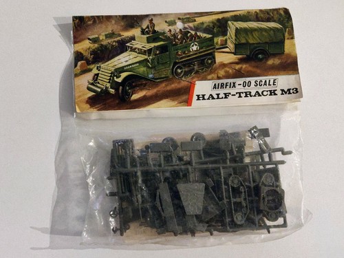 1966 airfix half track - 1966, m3