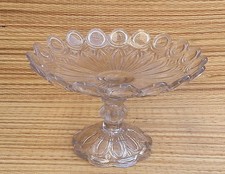 Ancienne corbeille  fruits en verre art pop  déco vintage french antique