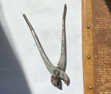 Ancienne pince à plomber ou à cintrer électricien amstutzmercier outil vintage