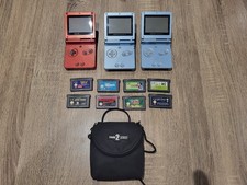 Lot 3 Game Boy Advance SP + 8