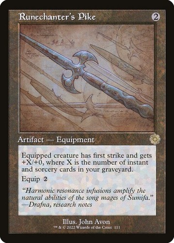 Runechanter pike foil the - pike,