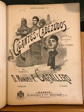 Recueil factice partition piano pièces rares Zarzuela Alfano Wagner divers