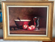 NATURE MORTE LES POMMES ART