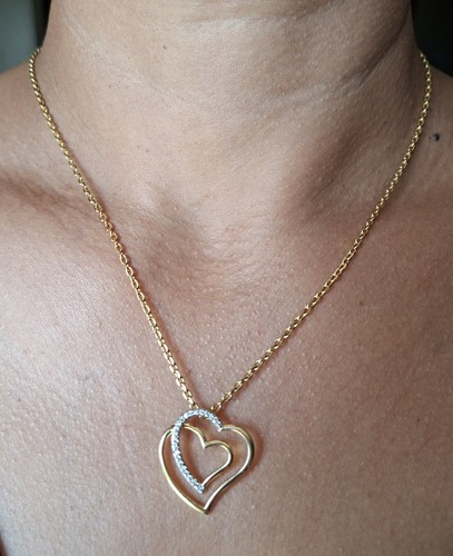Collier chaîne pendentif - chaîne, en