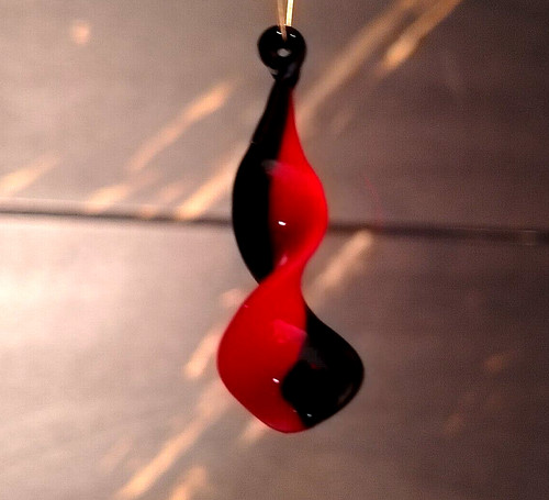 Pampille feuille verre de - en,