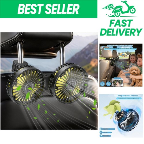 Ventilateur voiture 12v usb - 12v,