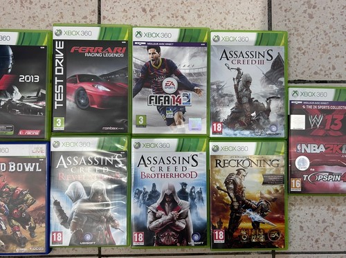 Lot jeux xbox - de,