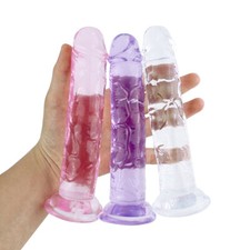 Flexible Dildo-Realistic Jelly