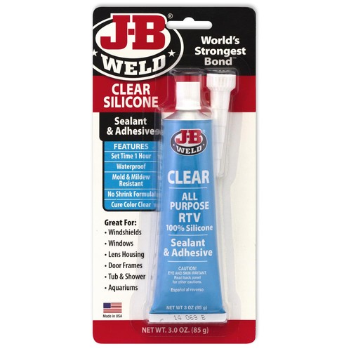 Clear rtv silicone sealant - clear,