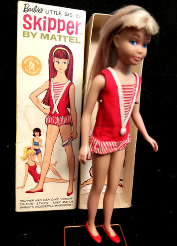 Barbie vtg skipper blonde 950 - barbie,
