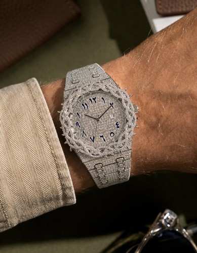 Men silver tone quartz - men’s,