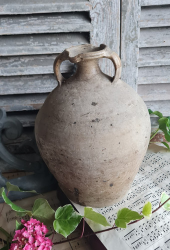 Ancienne crucge pot faisselle - crucge,