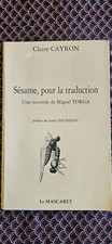 Sésame, Pour La Traduction-