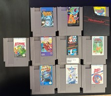 Lot 10 Jeux NES Nintendo US +