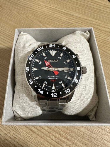 Seiko sportura kinetic gmt - sportura,
