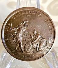 Médaille En Bronze Frappé