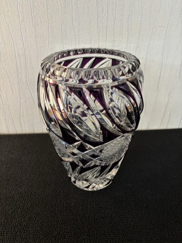 Vase overlay violet cristal - vase,