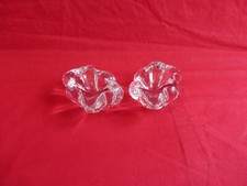 paire de salerons en cristal