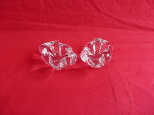 Paire salerons cristal - paire,