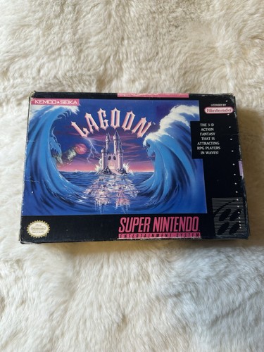 Lagoon snes super nintendo - (super,