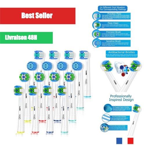 Têtes brosse dents - 16,