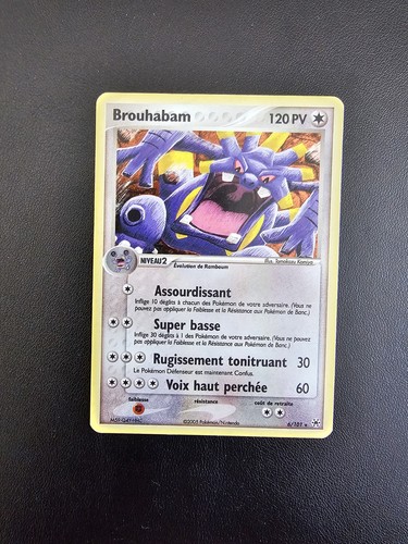 Carte pokémon brouhabam 101 - carte,