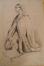 DESSIN ANCIEN XIX - OLD MASTER