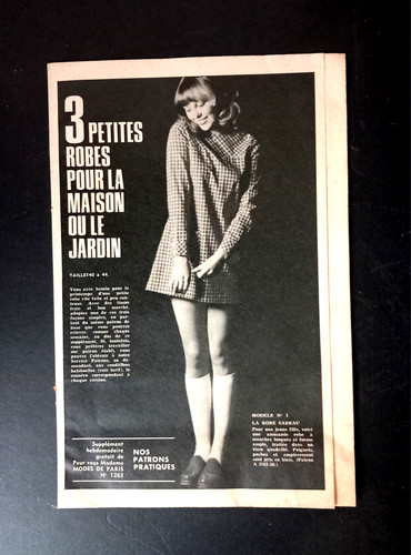 Ancien patron couture 3 - couture,