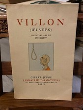 Œuvres de Villon ill. Dubout