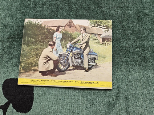 Norton gamme 1960 manx - gamme,