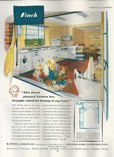Publicité 1951 Finch design