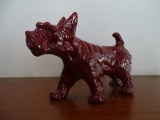 Chien fox terrier céramique