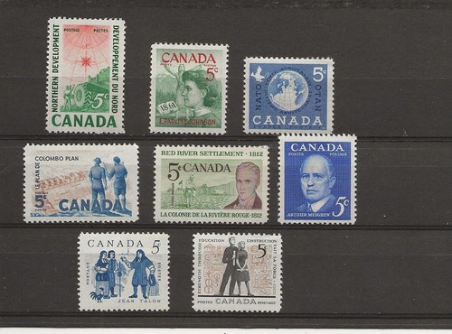 Canada timbres neufs sans - canada,