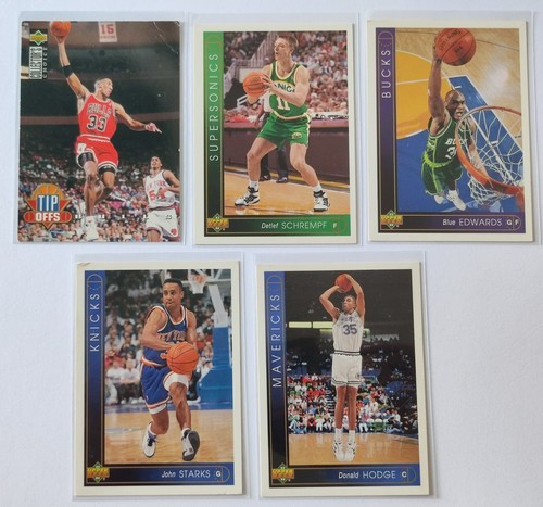 Cartes basketball upper deck - cartes,