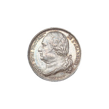 Jeton Louis XVIII institut royal de France, Académie française s.d.